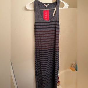 Sundry striped racer back maxi dress!